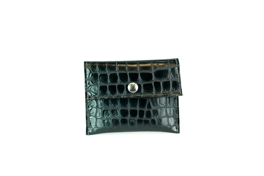 Crocodile Embossed Coin Purse
