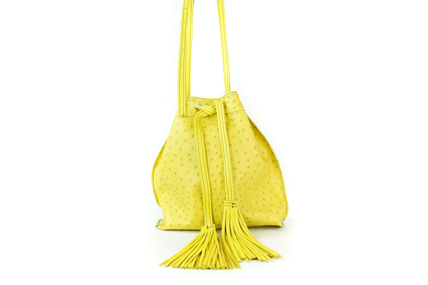 Ostrich Embossed Crossbody