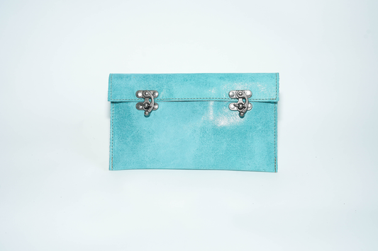 Suede Clutch