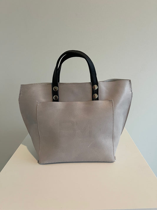 BM Embossed Top Handle